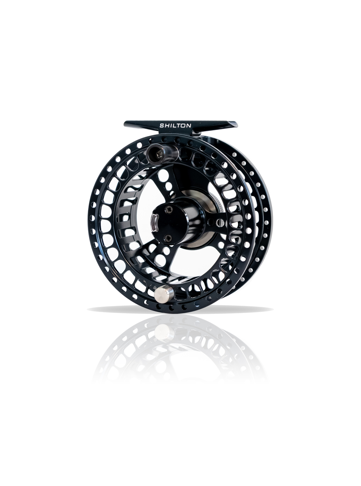 Shilton Reels Black CR2 Freshwater Reel - Left Hand Retrieve - Sportinglife Turangi 