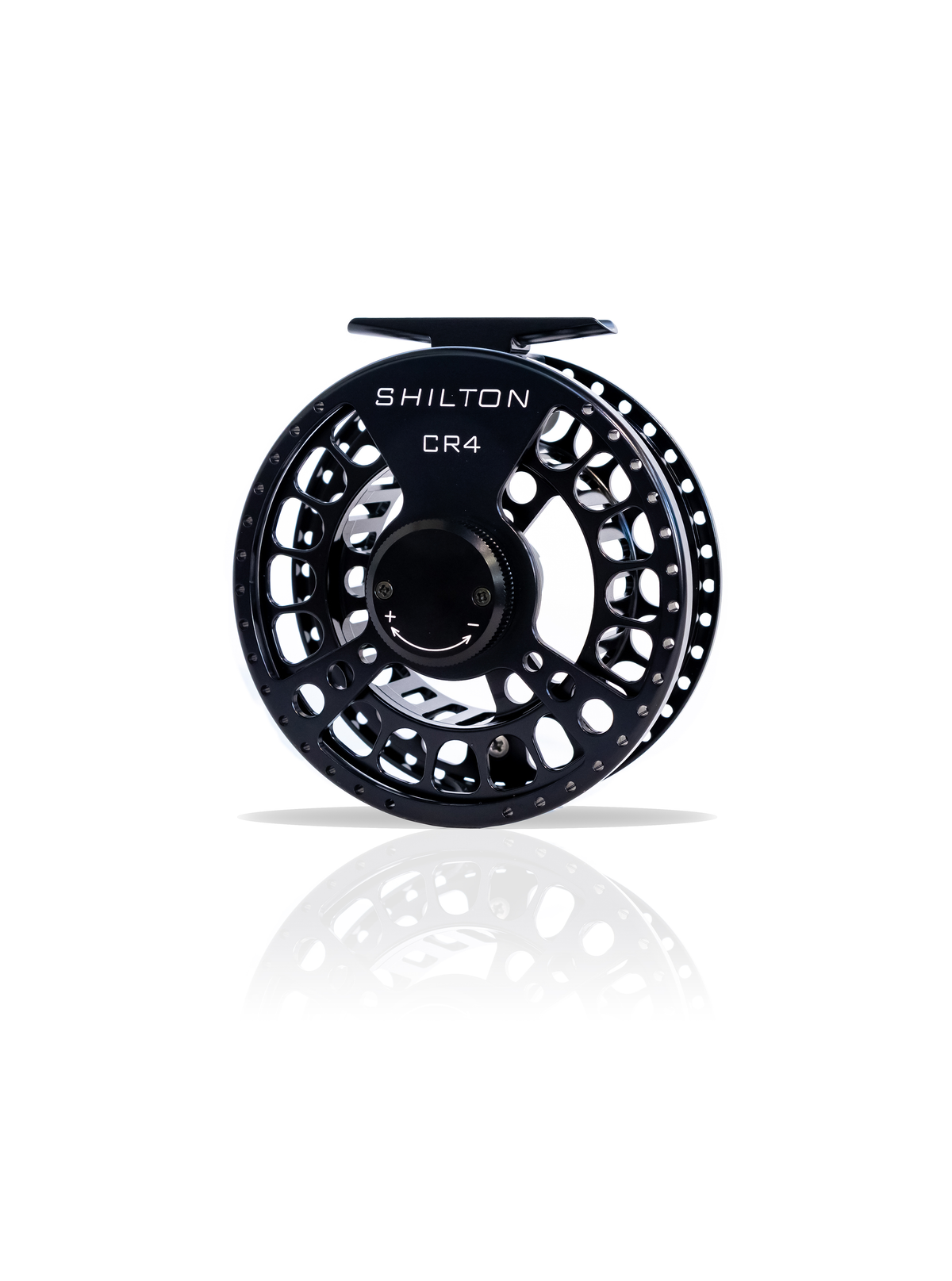 Shilton Reels Black CR4 Freshwater Reel - Left Hand Retrieve - Sportinglife Turangi 