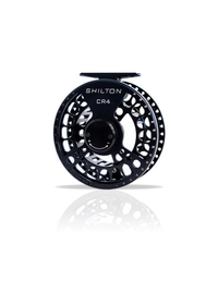 Shilton Reels Black CR4 Freshwater Reel - Left Hand Retrieve - Sportinglife Turangi 