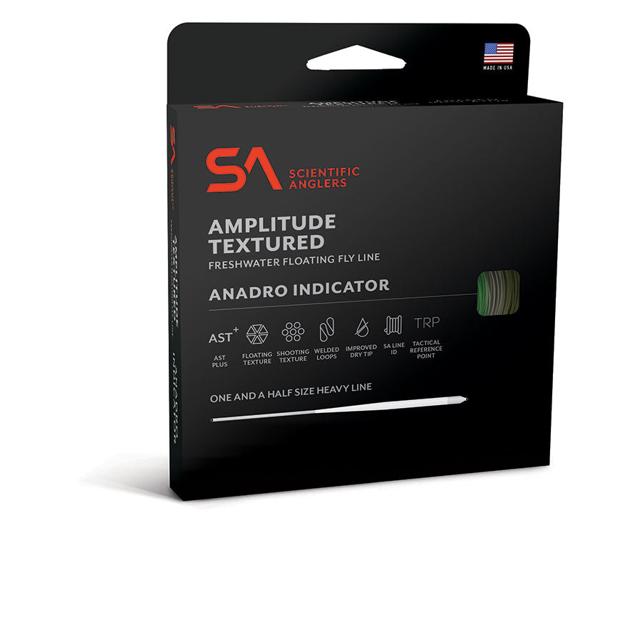 Scientific Anglers Amplitude Textured Anadro Indicator Fly Line - Sportinglife Turangi 