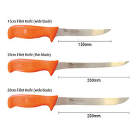 Black Magic Professional Filleting Knife - 15cm Wide Blade - Sportinglife Turangi 