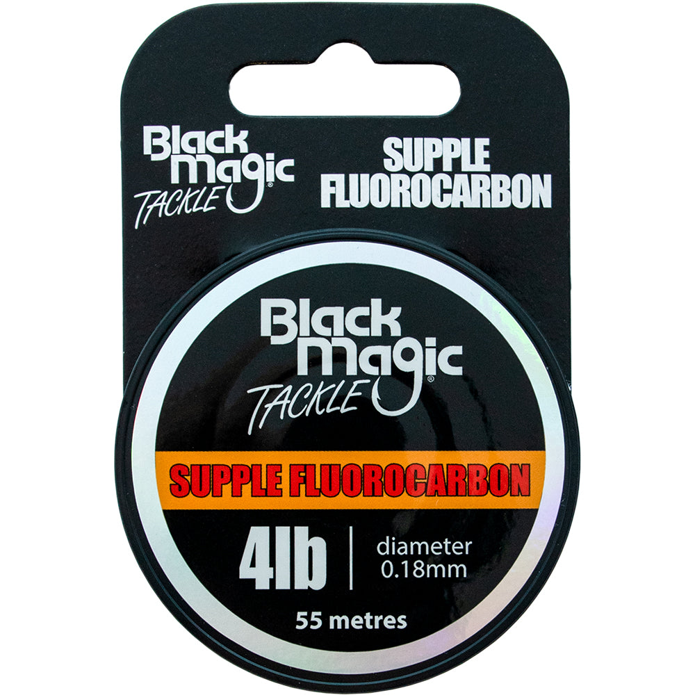 Black Magic Supple Fluorocarbon - Sportinglife Turangi 