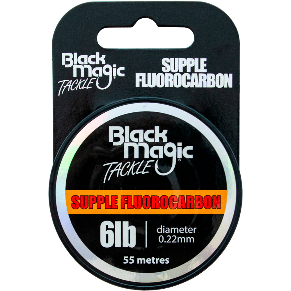 Black Magic Supple Fluorocarbon - Sportinglife Turangi 
