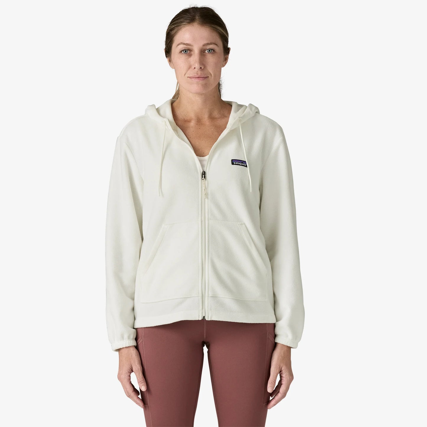 Patagonia Women's Micro D Fleece Hoody - Birch White