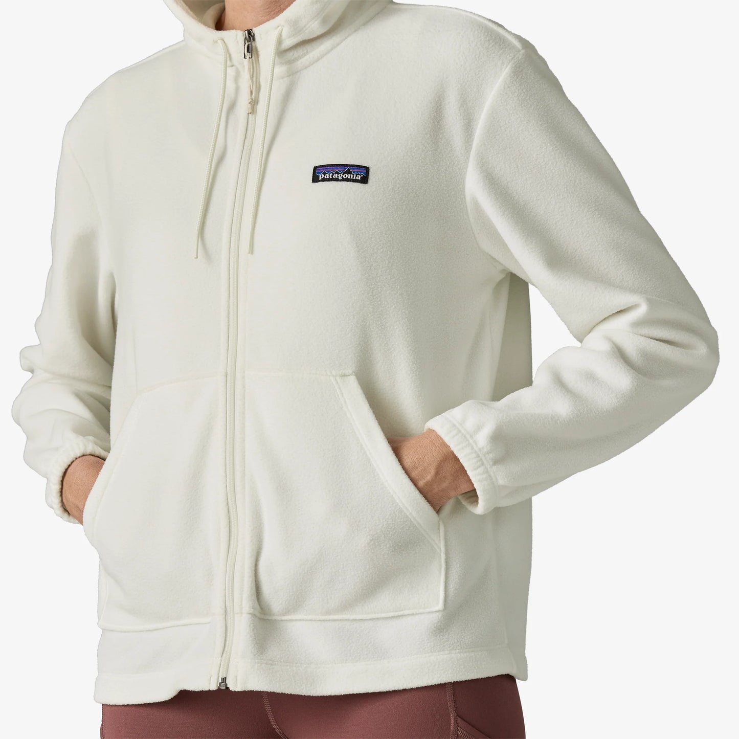 Patagonia Women's Micro D Fleece Hoody - Birch White