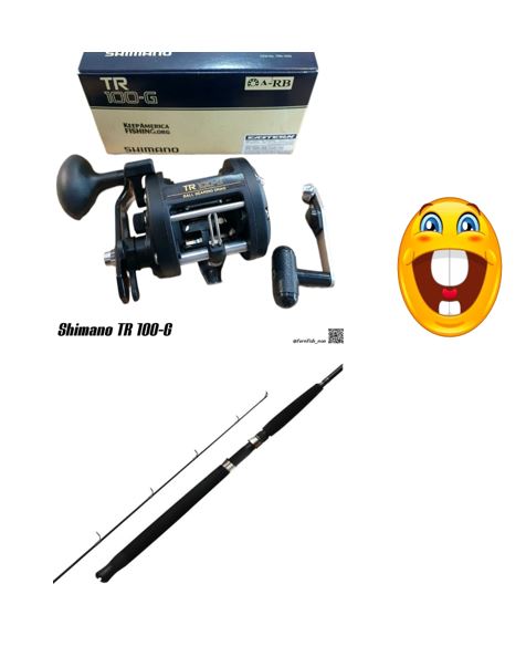 Kilwell XP 7'6" & Shimano TR100 Harling Set