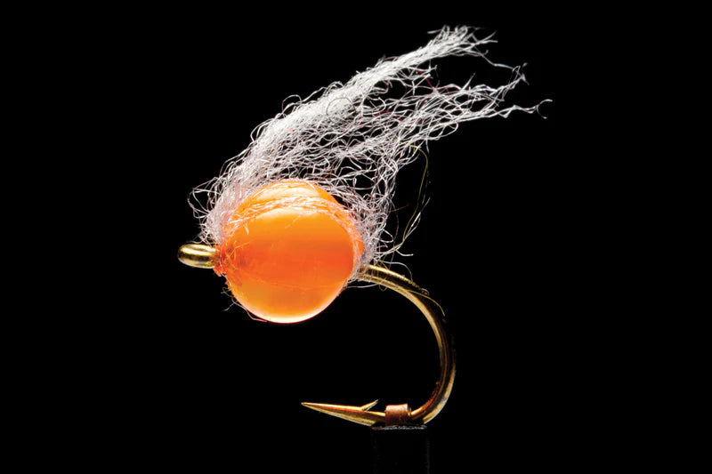 Manic Fly Collection - Death Roe Soft Egg #12 - Sportinglife Turangi 