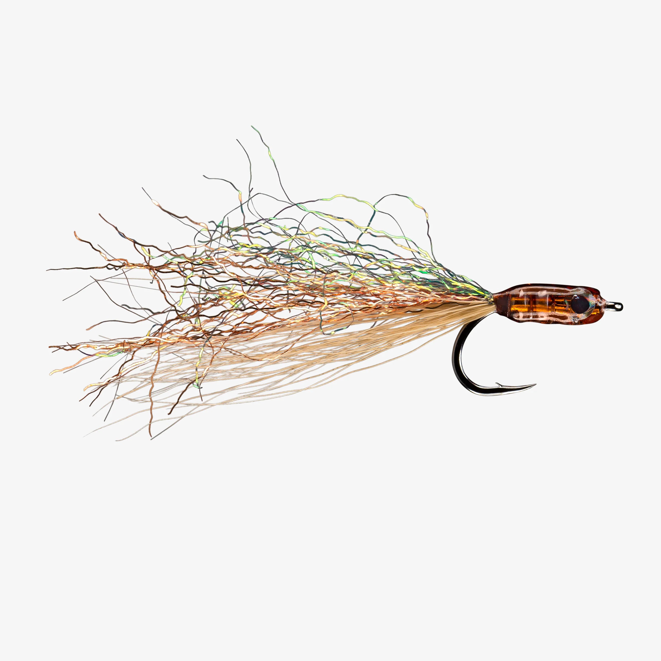 Rio Nice Glass Saltwater Fly- Brown #2 - Sportinglife Turangi 