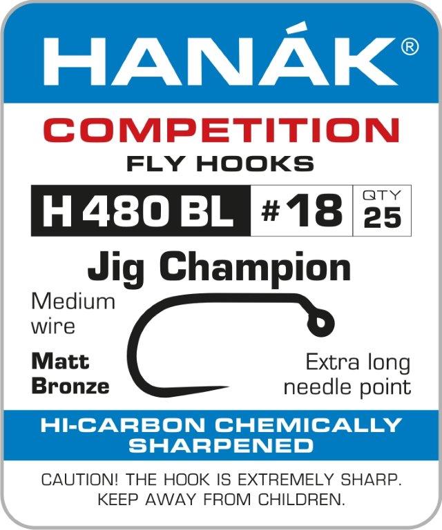 Hanak Hooks H480 BL Jig Champion - Sportinglife Turangi 