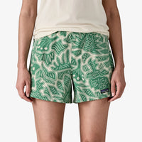 Patagonia Women's Baggies Shorts - 5" Heartleaf Green