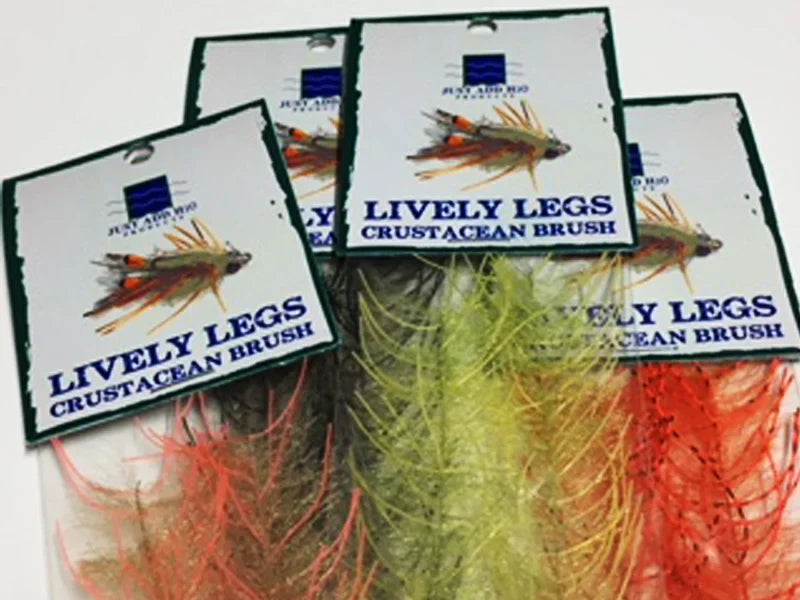 NEW Just Add H20 Lively Legs Crustacean Brush (Saltwater Fly Tying)