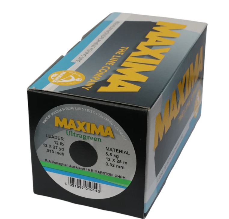 Maxima - Ultra Green 25m Spools - Sportinglife Turangi 