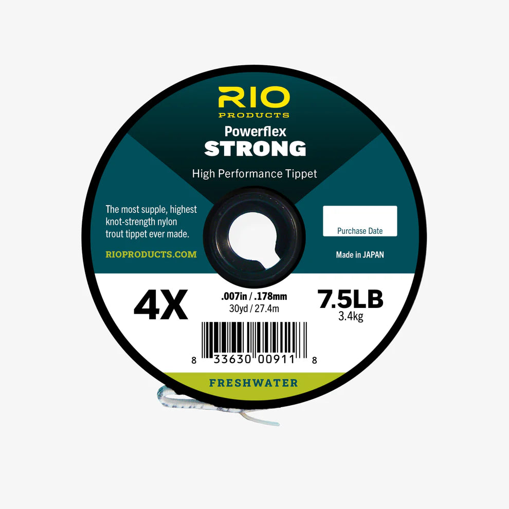 Rio Powerflex Strong Tippet 30 Yard Spool