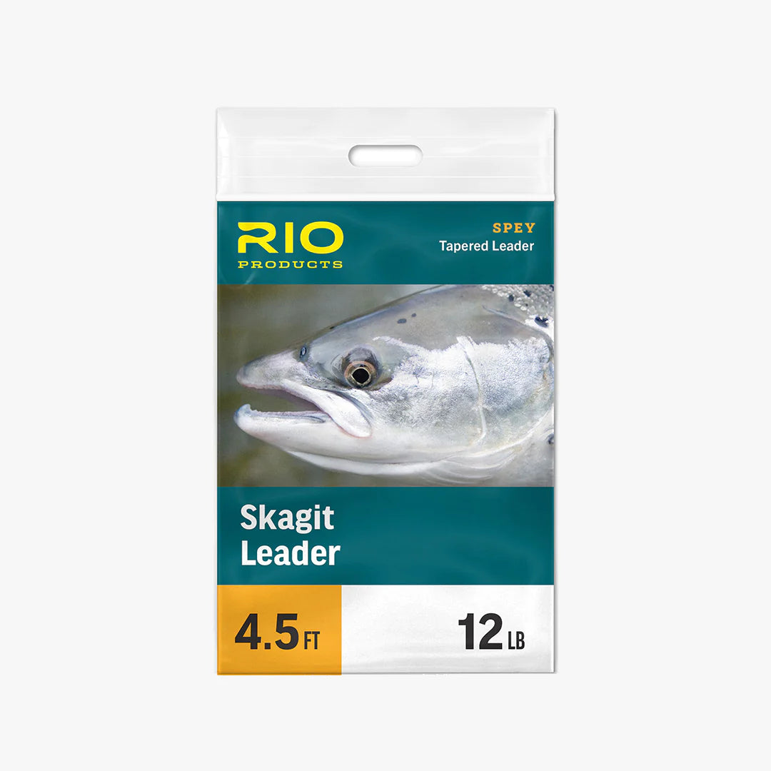 Rio Skagit Tapered Leader 4.5ft 12lb - Sportinglife Turangi 