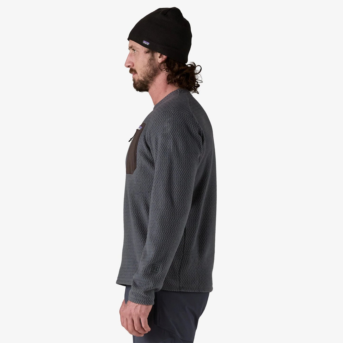Patagonia Men's R1 Air Fleece Crewneck - Smolder Blue