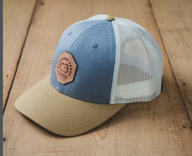 C3 Mesh Trucker Leather - Sportinglife Turangi 