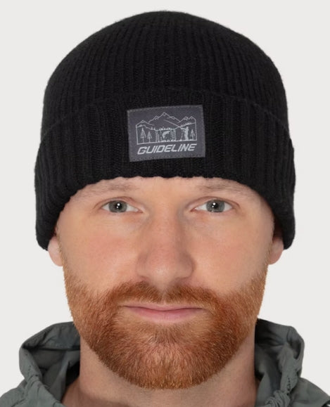 Guideline Black Gnat Beanie - Sportinglife Turangi 