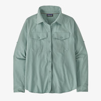 Patagonia Women's Long Sleeve Self Guided Sun Shirt - Thermal Blue