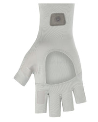 Simms Solarflex Half-Finger Sunglove | Regiment Camo Olive Drab - Sportinglife Turangi 