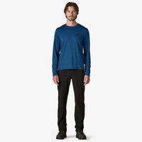 Patagonia Men'sLong Sleeve Capilene Cool Daily Graphic Shirt - Skyline Blue