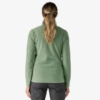 Patagonia Womens R1 Air Fleece Zip Neck - Elwood Green