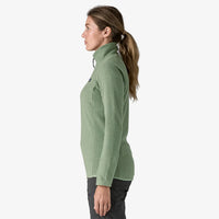 Patagonia Womens R1 Air Fleece Zip Neck - Elwood Green