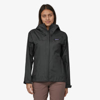 Patagonia Womens Torrent Shell 3L Rain Jacket - Black