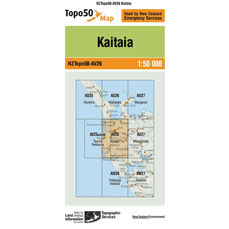 NZ Topo 50 Maps - Sportinglife Turangi 