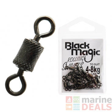 Black Magic Rolling swivels - Sportinglife Turangi 