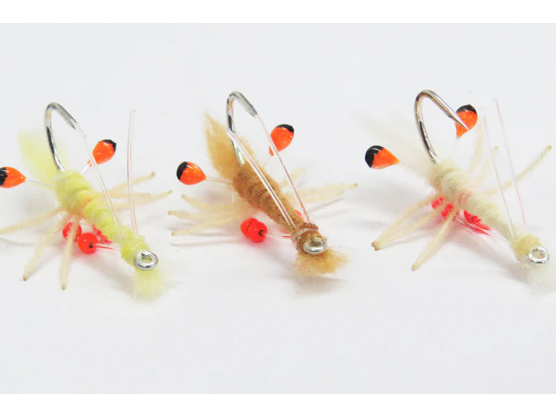 NEW Just Add H20 Shrimp & Crab Eyes (Saltwater Fly Tying)