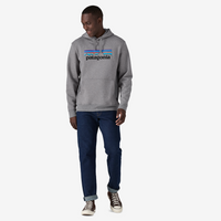 Patagonia P-6 Logo Uprisal Hoody - Gravel Heather