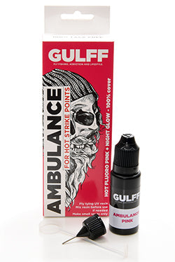 Gulff - Ambulance Pink 15ml, Biodegradable UV Resin (Hotspot Pink)