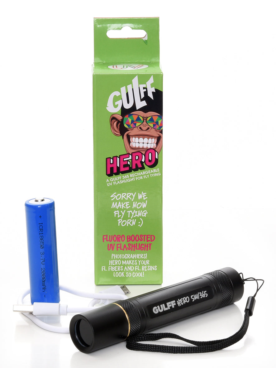 Gulff - Hero 365nm/5W UV Flashlight - UV Torch