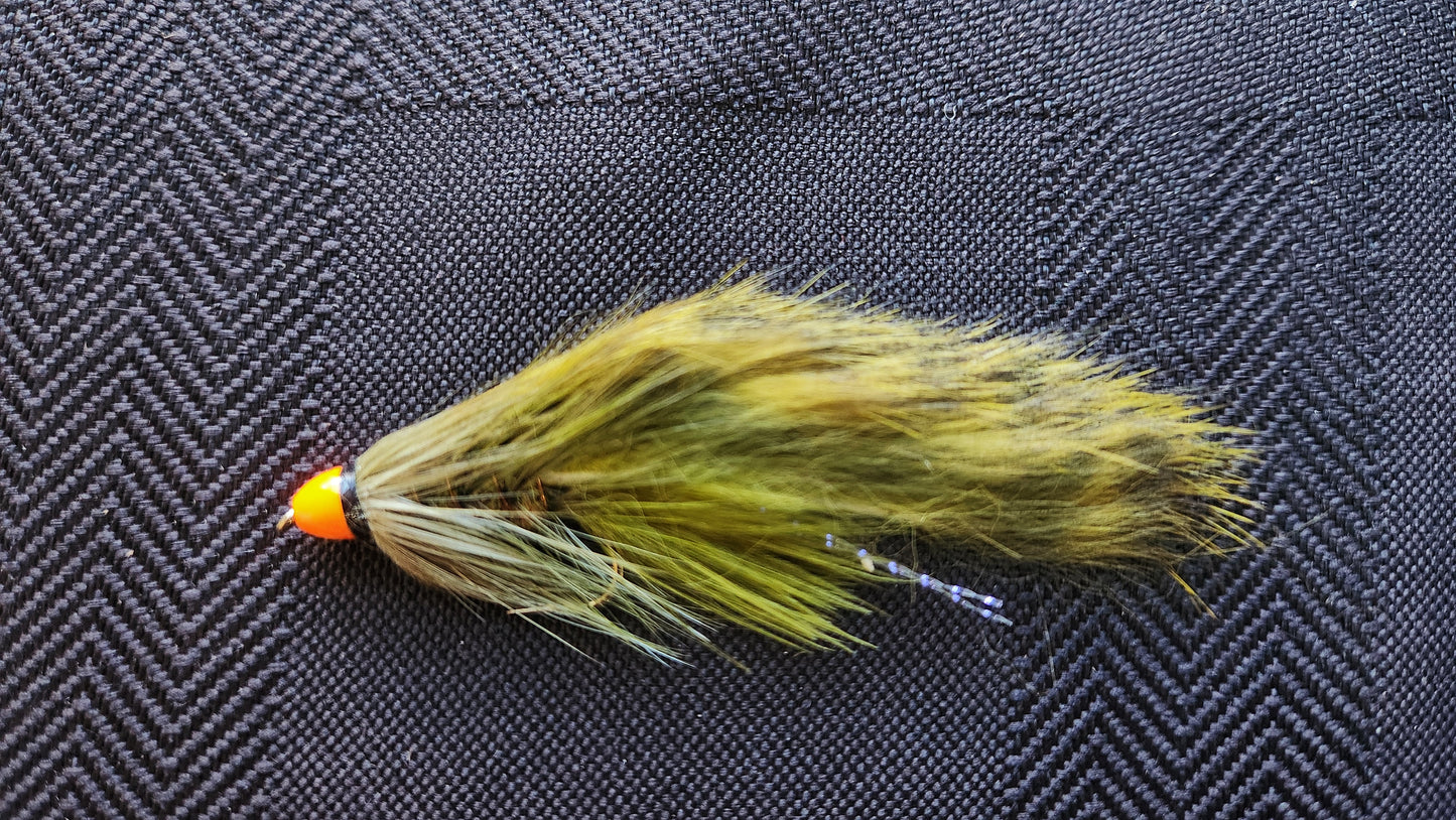 Pat Swift Flies - Cone Rabbit Bugger Olive #02 Auckland Store Online - Sportinglife Turangi 