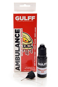 Gulff - Ambulance Red 15ml, Biodegradable UV Resin (Hotspot Red)