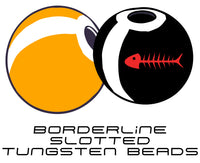 Borderline Slotted Tungsten Beads - Black Nickel