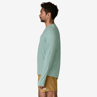 Men’s Long-Sleeved Capilene® Cool Sun Shirt - Thermal Blue - Thin Ice