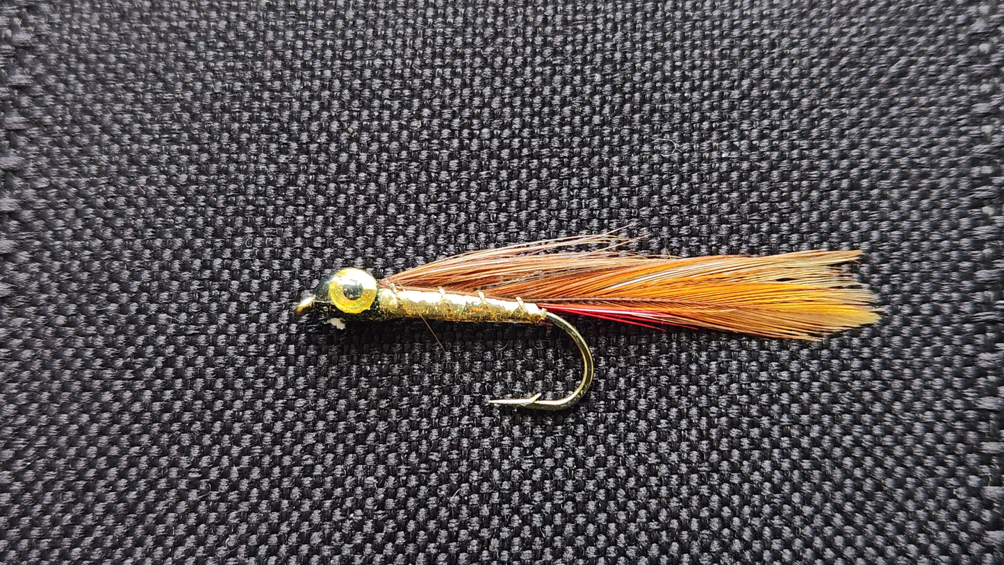 Pat Swift Flies - Epoxy Mini Ginger Mick Gold #10 Auckland Store Online - Sportinglife Turangi 