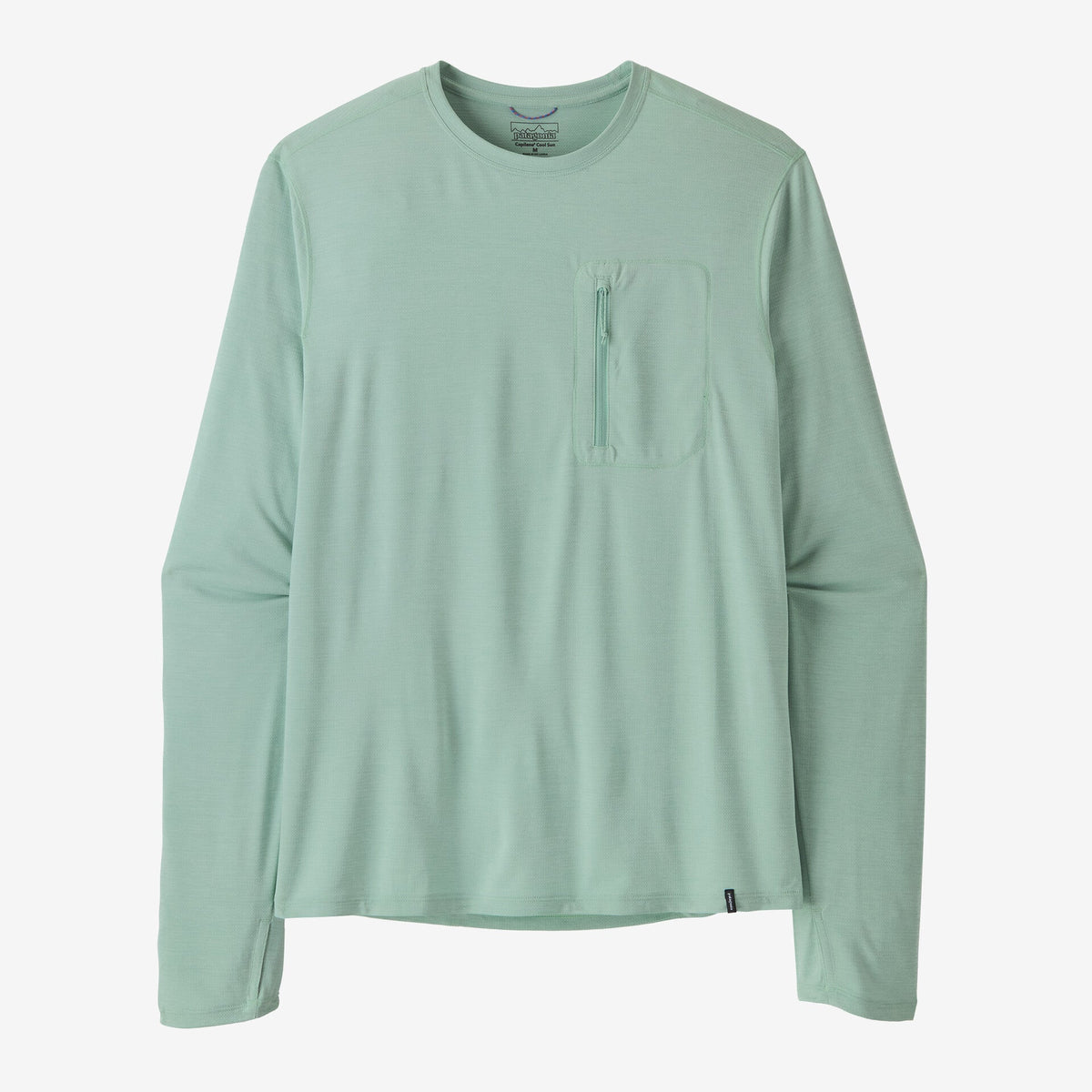 Men’s Long-Sleeved Capilene® Cool Sun Shirt - Thermal Blue - Thin Ice