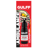 Gulff - Ambulance Red 15ml, Biodegradable UV Resin (Hotspot Red)