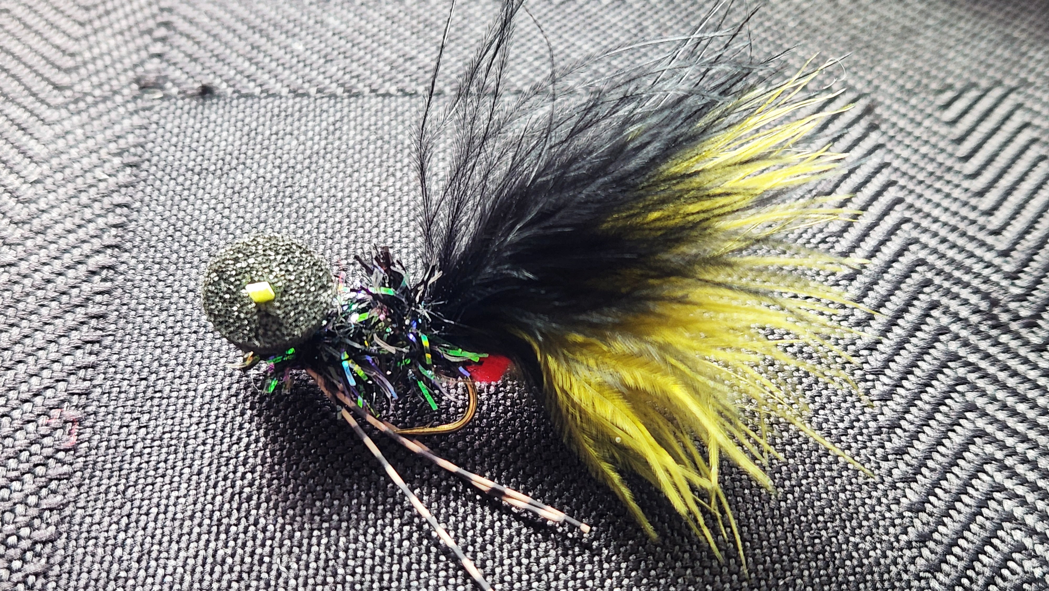 Pat Swift Flies - Booby Black Rubber Legs U.V Lumo Auckland Store Online - Sportinglife Turangi 
