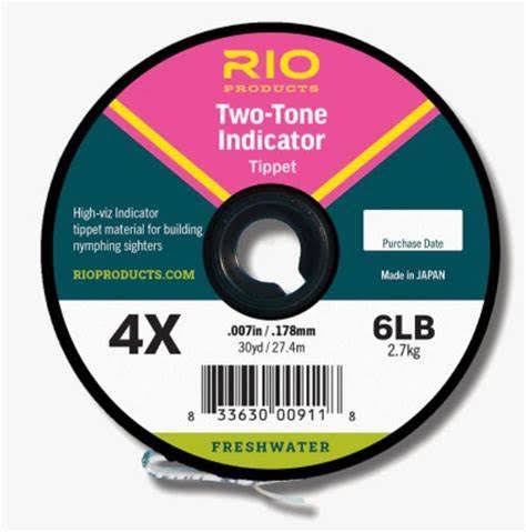 RIO Two Tone Indicator Tippet Pink/Yellow - Sportinglife Turangi 