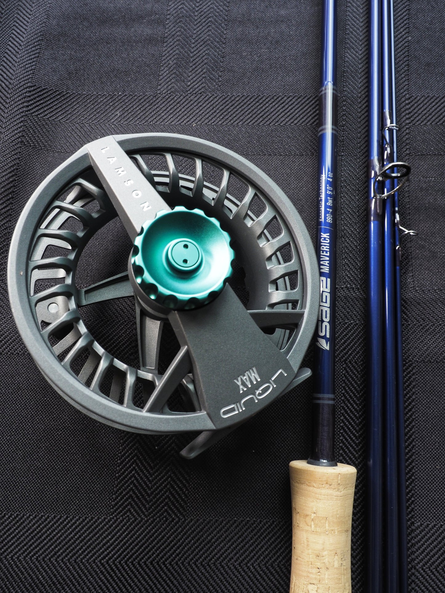 Killer Combo - Sage Maverick Fly Rod 790-4 or 890-4 & Lamson Liquid MAX Saltwater Rod Reel Combo