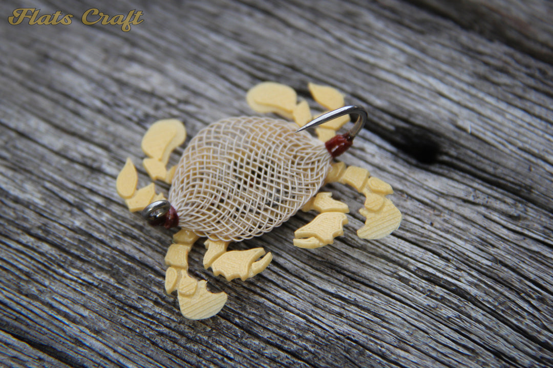 Flats Craft Moon Crabs - Tan - Sportinglife Turangi 