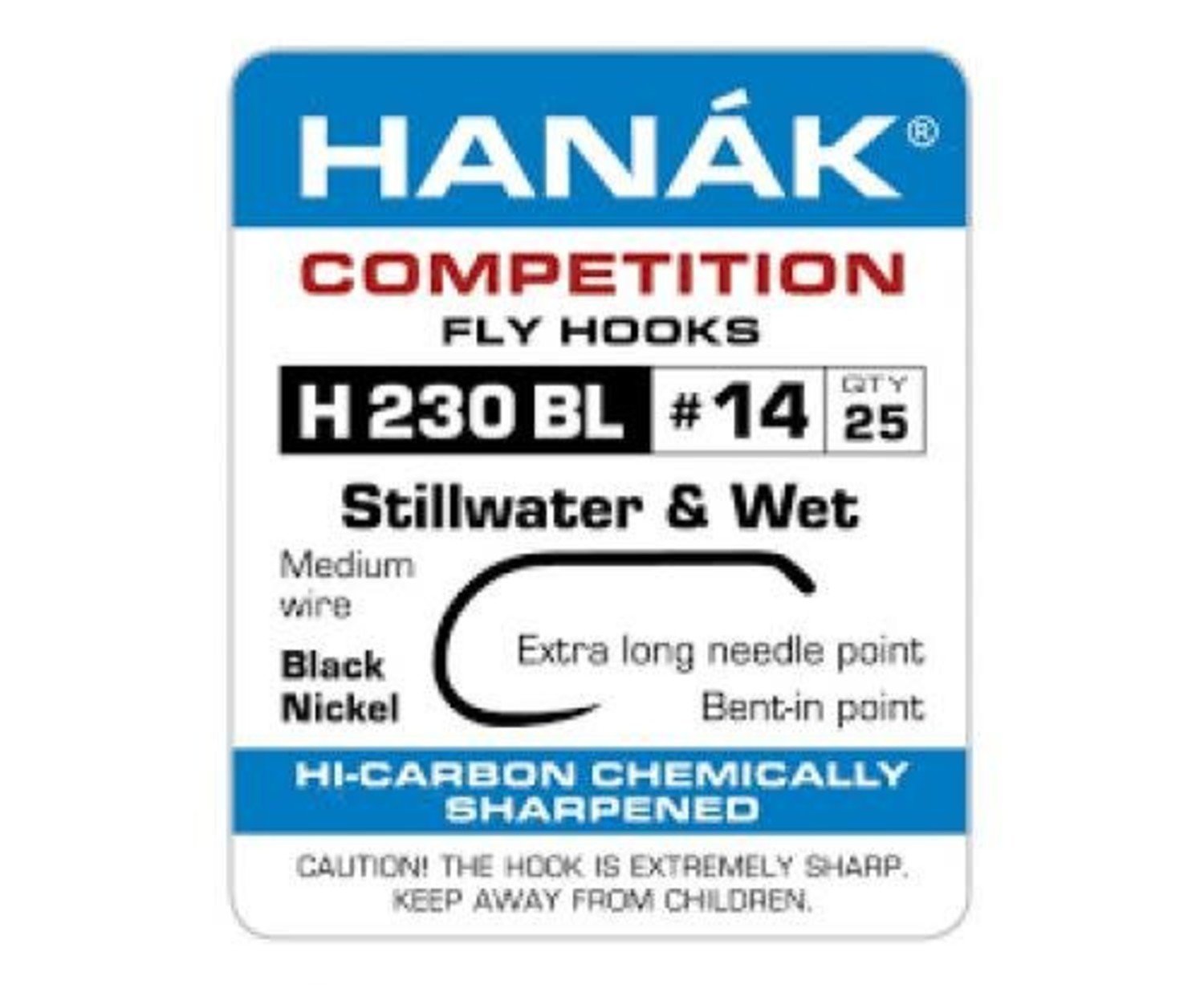 Hanak Hooks H230BL Stillwater & Wet