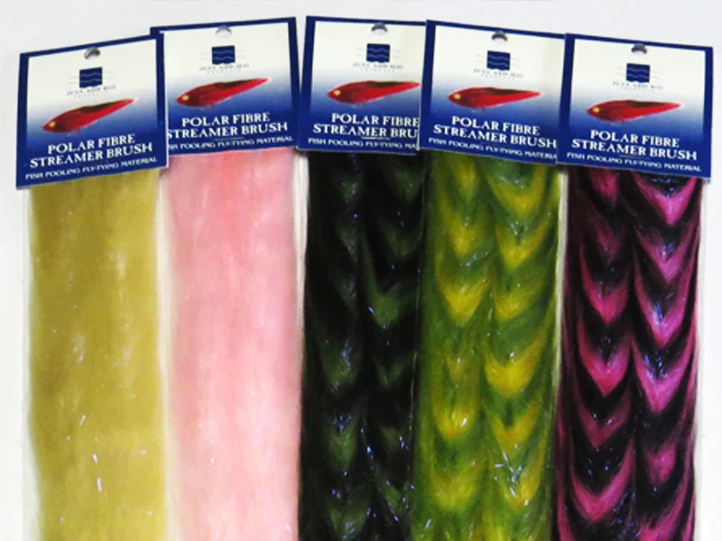NEW Just Add H20 Polar Fibre Streamer Brush (Saltwater Fly Tying)