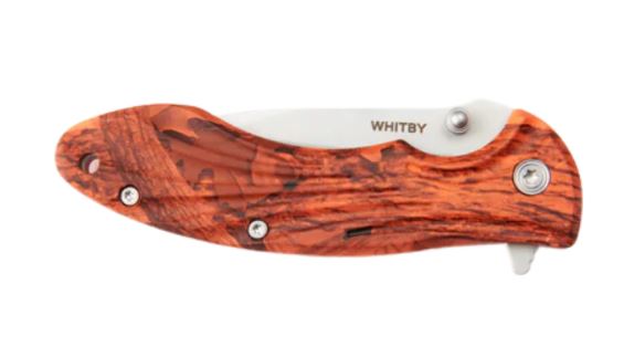Whitby Knives - Orange Camo 2.75" - Sportinglife Turangi 