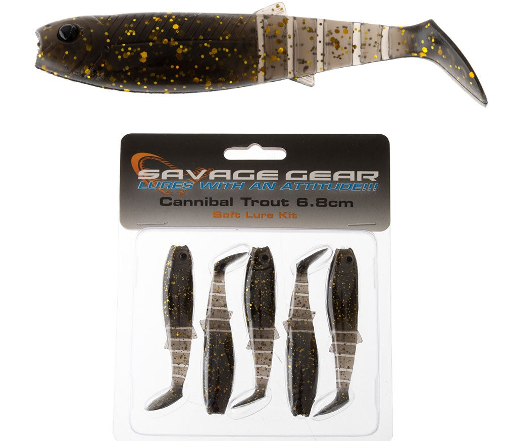 Savage Craft Cannibal Paddletail Softbaits - Sportinglife Turangi 