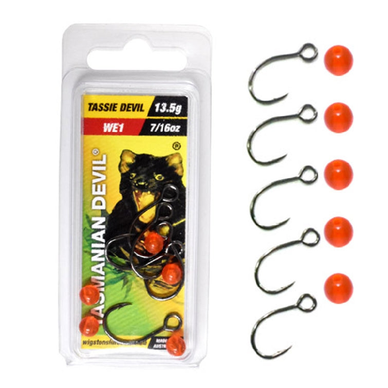 Tasmanian Devil Wide Eye Single Hook - Sportinglife Turangi 