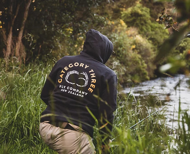 Category 3 Logo Hoodie - Sportinglife Turangi 